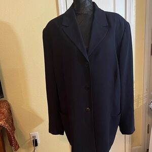 August Max Dark Blue Women's Blazer